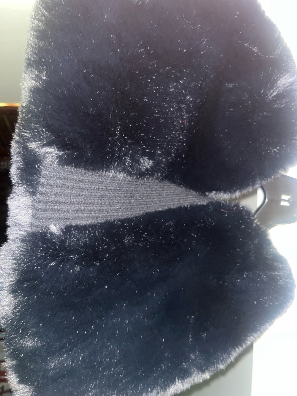 Anthropologie MAEVE Faux Fur Wrap Scarf - Picture 6 of 8